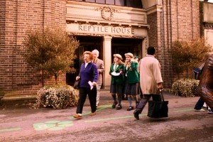 Outside the Reptile House